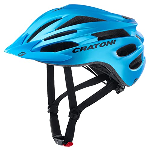 Cratoni Pacer+ Fahrradhelm, Blue Matt, L-XL von Cratoni