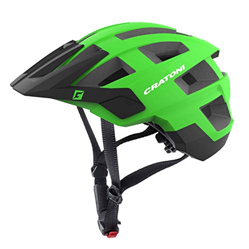 Cratoni Unisex – Erwachsene AllSet (MTB) Fahrradhelm, Neongrün, One Size von Cratoni