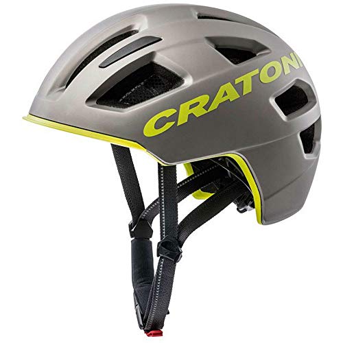 Cratoni Unisex – Erwachsene C-Pure (City) Fahrradhelm, Anthrazit, Einheitsgröße von Cratoni