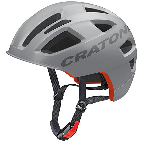 Cratoni Unisex – Erwachsene C-Pure (City) Fahrradhelm, Grau, Einheitsgröße von Cratoni