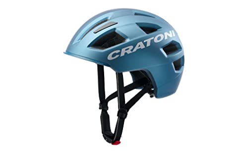 Cratoni Unisex – Erwachsene C-Pure Helme, Stahlblau Matt, L von Cratoni
