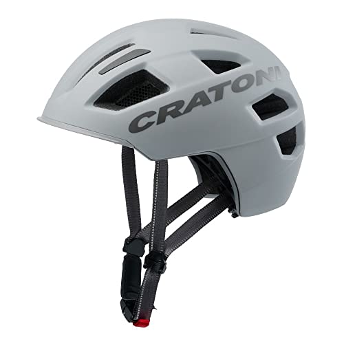 Cratoni Unisex – Erwachsene C-Pure Helmet, Grau Matt, L von Cratoni