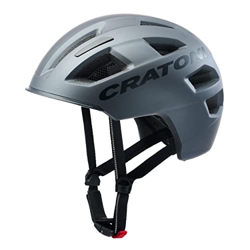 Cratoni Unisex – Erwachsene C-Pure Helmet, Midnight Matt, L von Cratoni