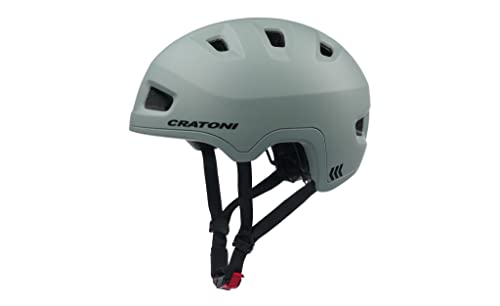 Cratoni Unisex – Erwachsene C-Root Helme, Pale/Green Matt, L von Cratoni