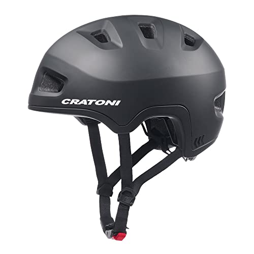 Cratoni Unisex – Erwachsene C-Root Helme, Schwarz Matt, M von Cratoni