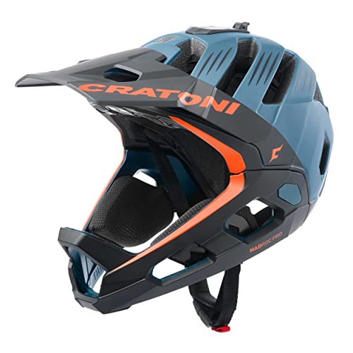 Cratoni Unisex – Erwachsene Madroc Pro Helmet, Petrol Matt, M von Cratoni