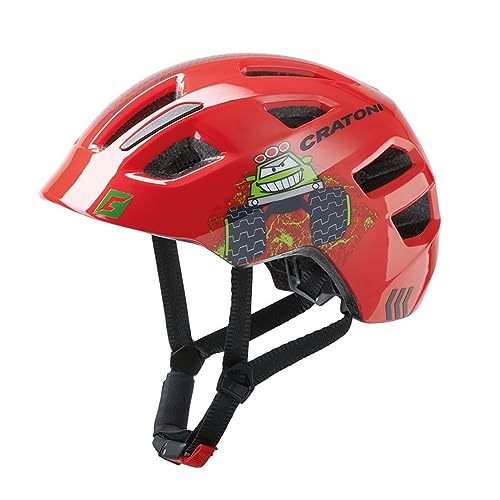 Cratoni Unisex – Erwachsene Maxster Fahrradhelm, Rot, S - M (51-56 cm) von Cratoni