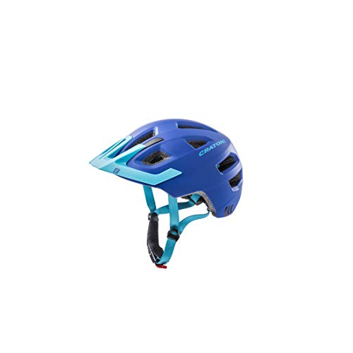 Cratoni Unisex – Erwachsene Maxster Pro Fahrradhelm, Blau, One Size von Cratoni