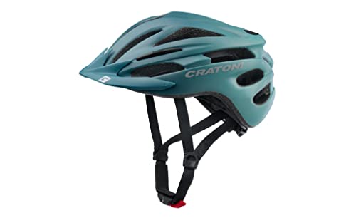 Cratoni Unisex – Erwachsene Pacer Helme, Ocean-Blue Matt, S von Cratoni