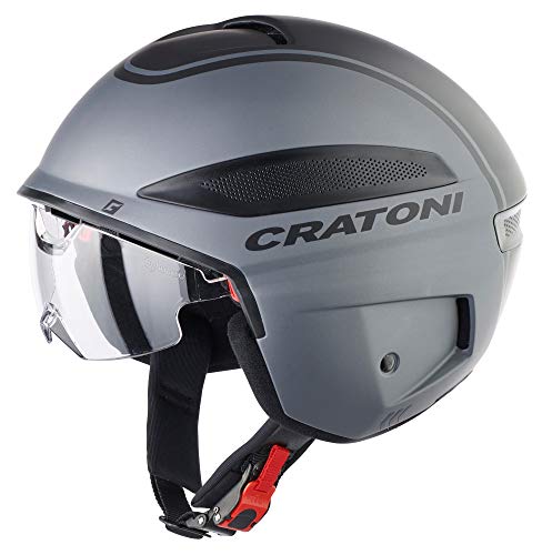 Cratoni Unisex – Erwachsene Vigor Fahrradhelm, Asphalt Matt, M von Cratoni