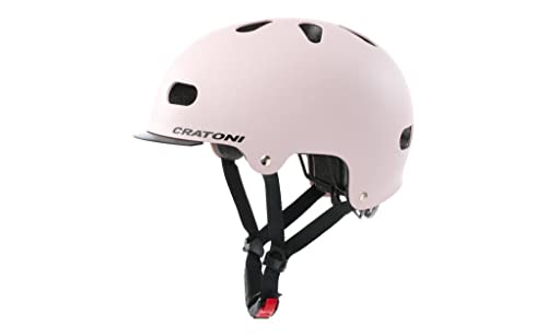 Cratoni Unisex Jugend C-Mate Helmet, Blush Matt, M von Cratoni