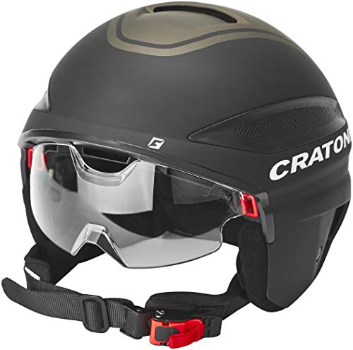 Cratoni Vigor Fahrradhelm, schwarz, M(56-57 cm) von Cratoni