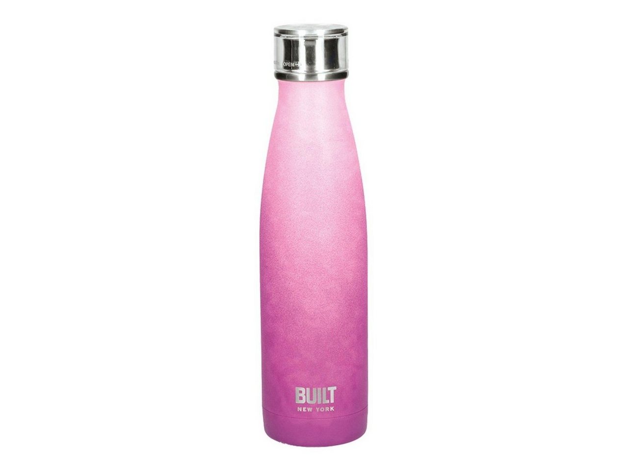 Creative Tops Trinkflasche, Pink H:26cm D:6.5cm Edelstahl von Creative Tops