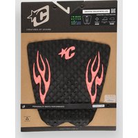 Creatures of Leisure Griflin Colapinto Lite Ep T Traction Tail Pad fluro red flames von Creatures of Leisure