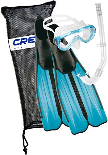 Cressi Unisex Tauchset Rondinella Bag, aquamarine, 33/34, CA189233 von Cressi