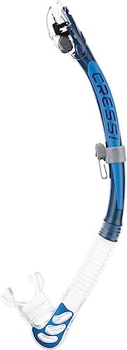 Cressi Alpha Ultra Dry - Schnorchel Trocken Ideal zum Schnorcheln, Apnoe und Tauchen von Cressi