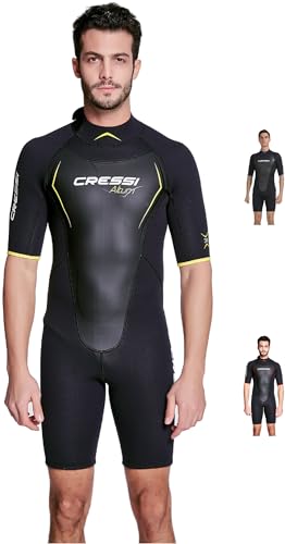 Cressi Altum Wetsuit Man 3mm - Shorty oder Einteiliger Neoprenanzug für Herren von Cressi