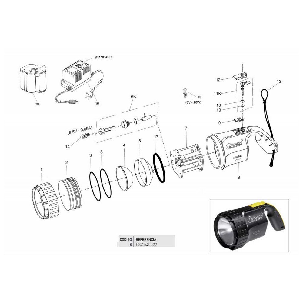 Cressi Astra Body Schwarz von Cressi