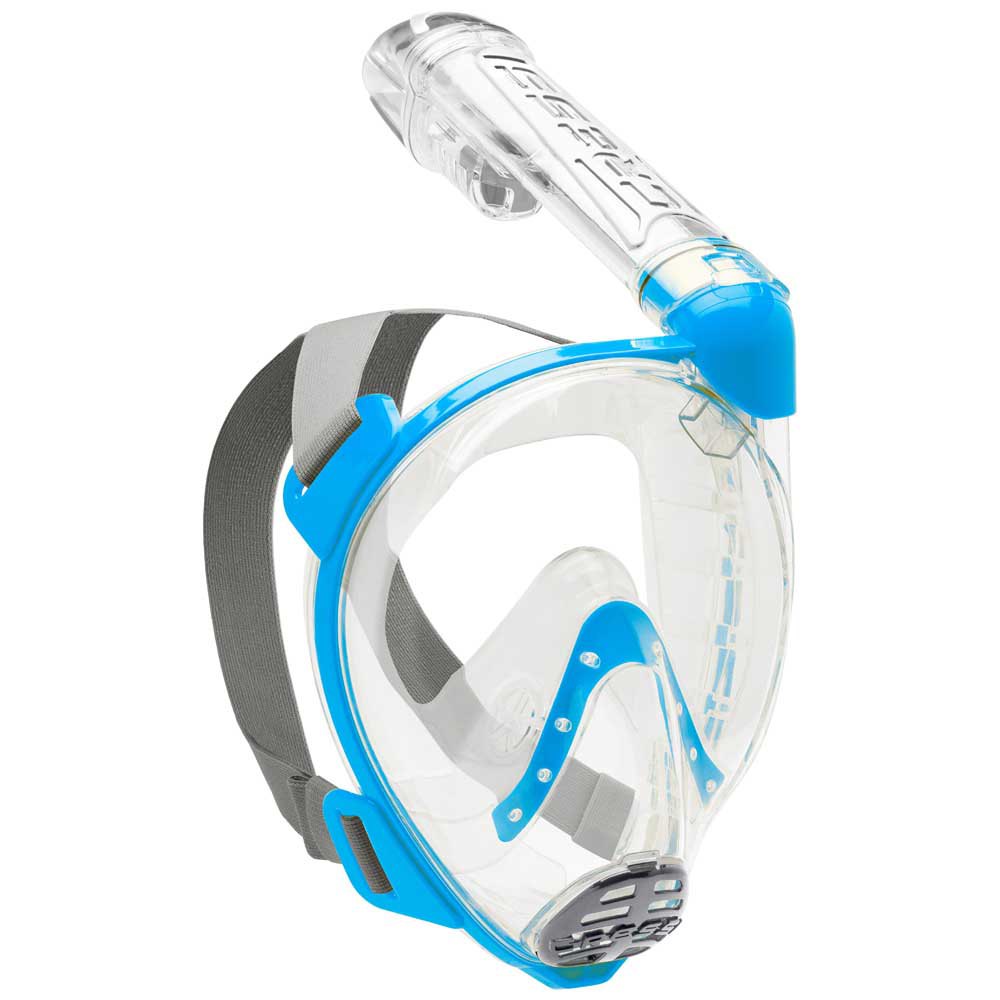 Cressi Baron Snorkeling Mask Blau,Durchsichtig S-M von Cressi