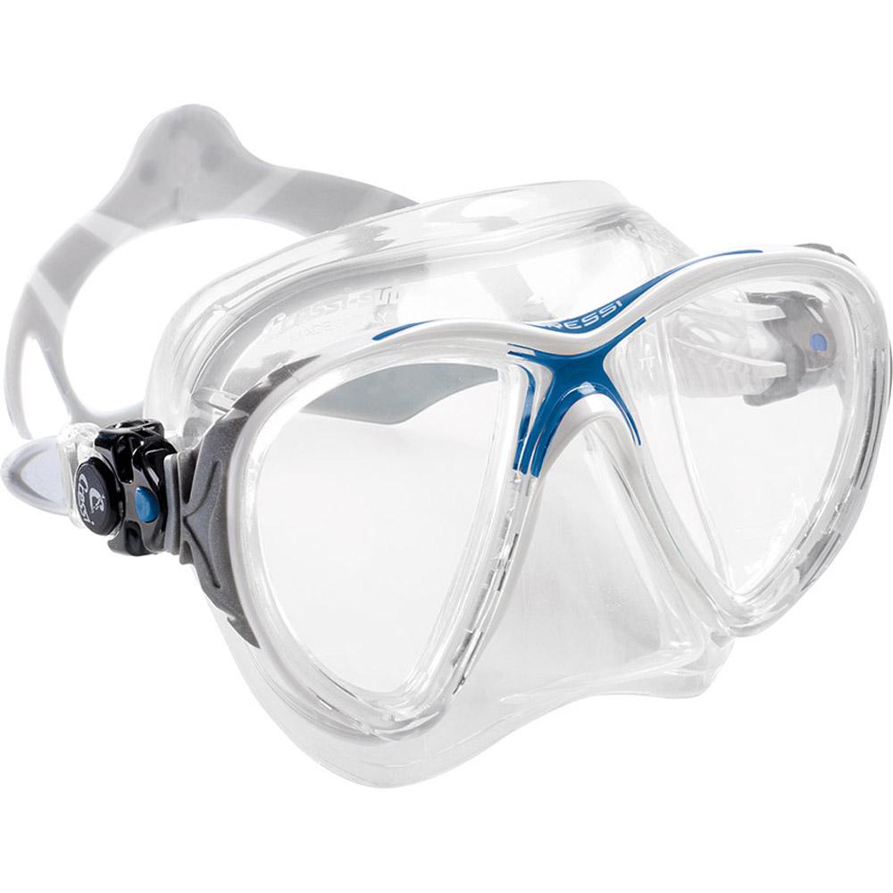 Cressi Big Eyes Evolution Crystal Diving Mask Durchsichtig,Blau von Cressi