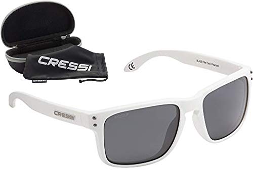 Cressi Blaze Sunglasses - Unisex Erwachsene Sport Sonnenbrille Polarised Hydrophobic Lenses - Einheitsgröße von Cressi