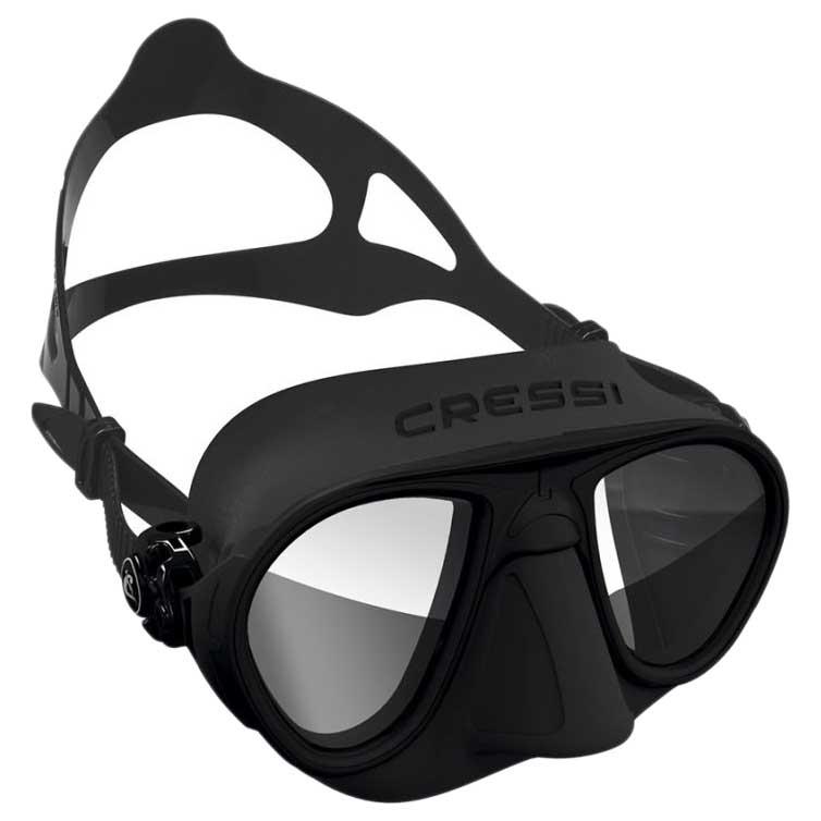 Cressi Calibro Mirror Spearfishing Mask Schwarz von Cressi