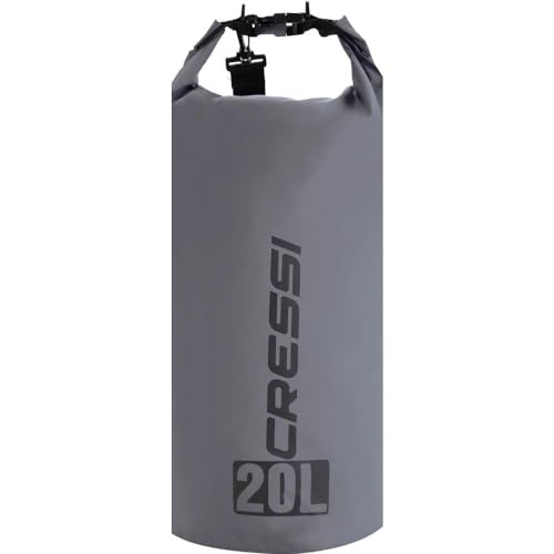 Cressi Dry Bag - Wasserdichte Taschen mit langem verstellbaren Schulterriemen - Für Tauchen, Bootfahren, Kajak, Angeln, Rafting, Schwimmen, Camping und Snowboarden von Cressi