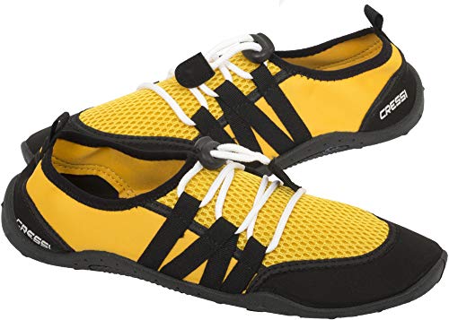 Cressi Elba Shoes - Erwachsene Wasserschuhe Unisex, Gelb Schwarz, 37 EU von Cressi