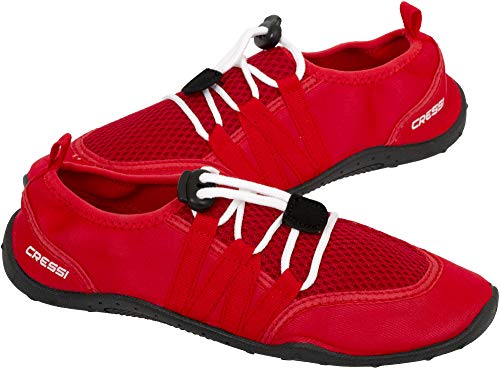 Cressi Elba Shoes - Erwachsene Wasserschuhe Unisex, Rot, 44 EU von Cressi