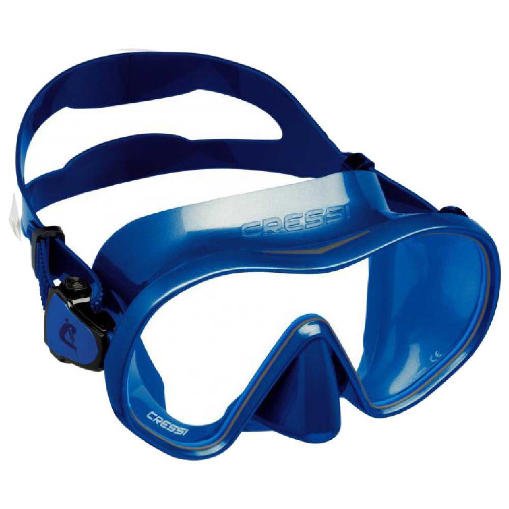 Cressi F Dual Diving Mask Blau von Cressi