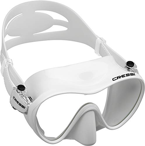 Cressi F1, Weiß Schnorchelmasken von Cressi