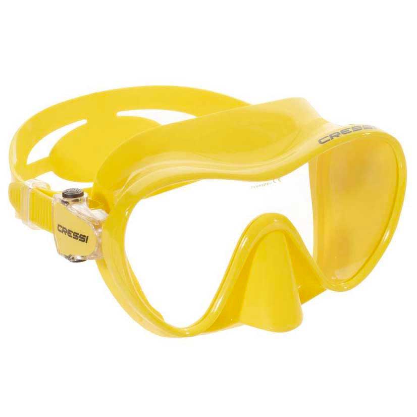 Cressi F1 Diving Mask Gelb von Cressi