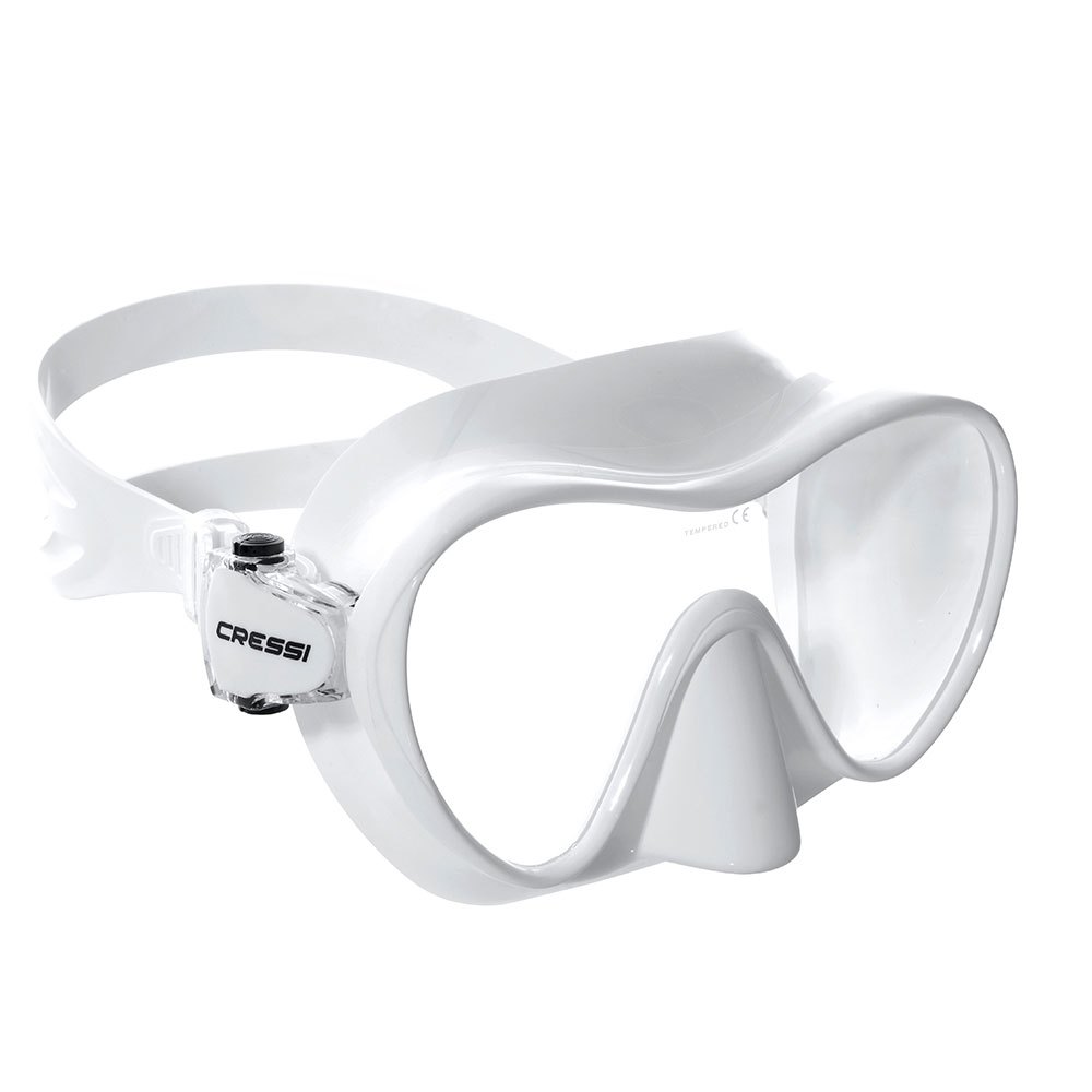 Cressi F1 Frameless Diving Mask Weiß von Cressi