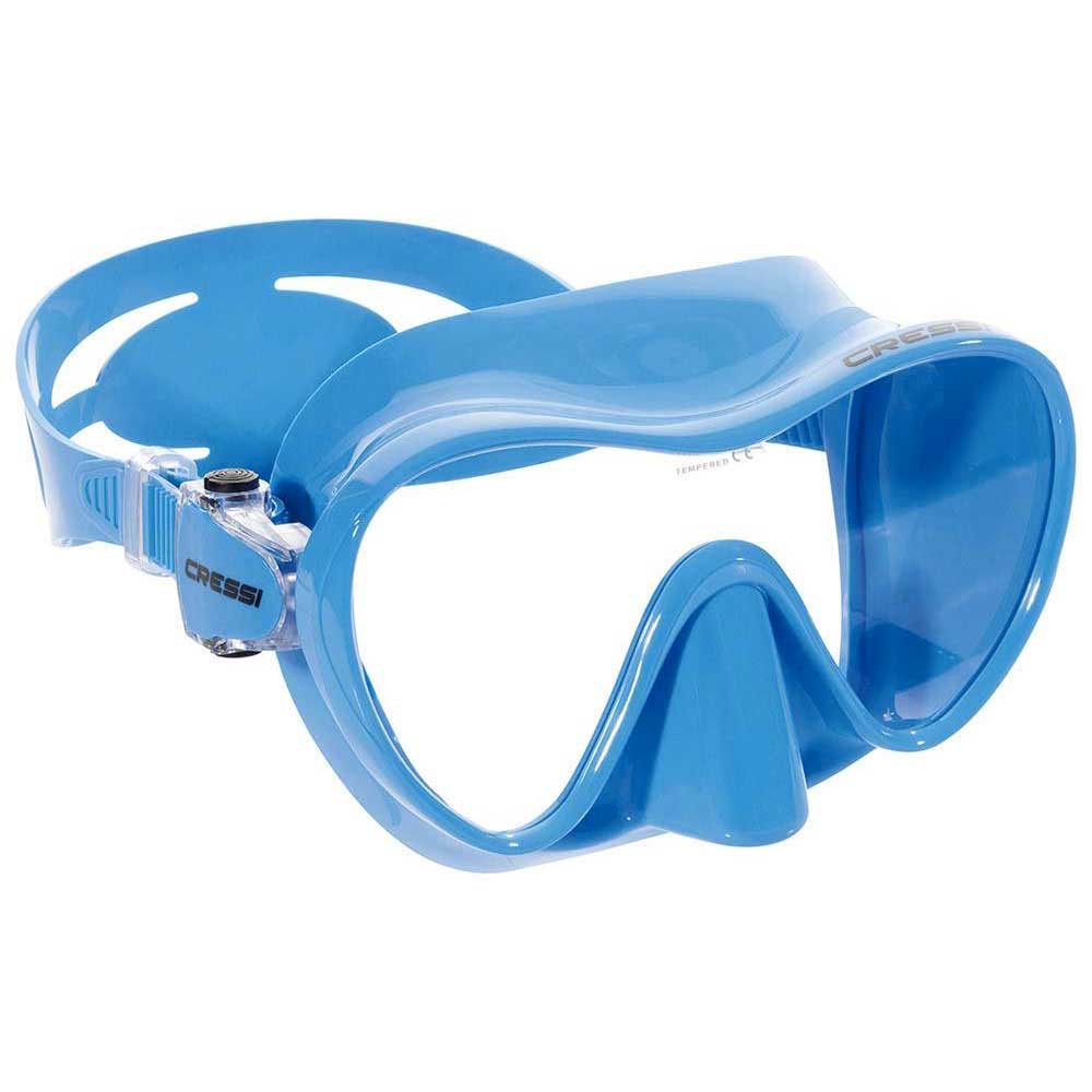 Cressi F1 Junior Diving Mask Blau von Cressi