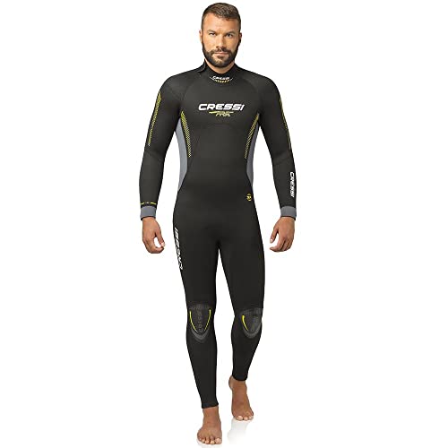 Cressi Fast 5mm All-In-One Man Trockenanzug, Schwarz, 3XL von Cressi