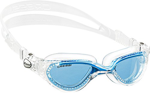 Cressi Blitzbrille — Schwimmbrille mit separatem Okular mit beschlagfesten, kratzfesten, UV-beständigen Gläsern, Größe D, 5,50 Zoll — 140 mm von Cressi