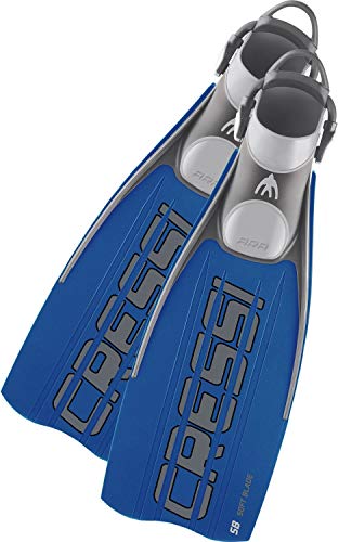 Cressi Flossen Ara Fins, Blau, L/XL-44/47 von Cressi