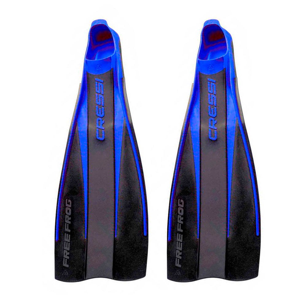 Cressi Free Frog Diving Fins Blau,Schwarz EU 43-44 von Cressi