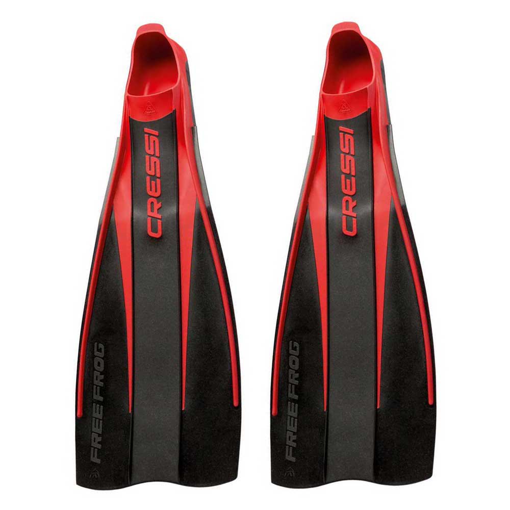 Cressi Free Frog Snorkeling Fins Schwarz EU 37-38 von Cressi