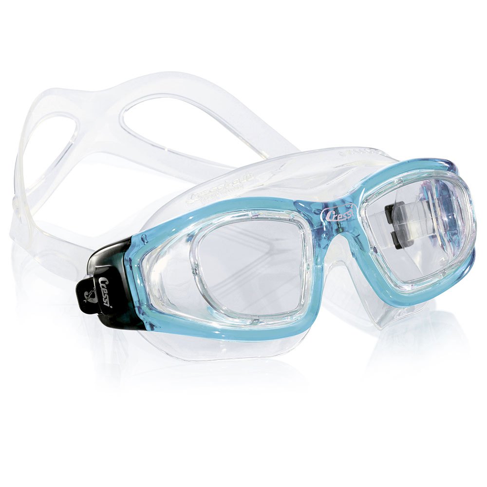 Cressi Galileo Glass Swimming Mask Blau von Cressi