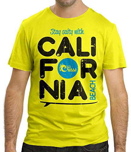 Cressi Herren California T-Shirt, Gelb, XXL von Cressi