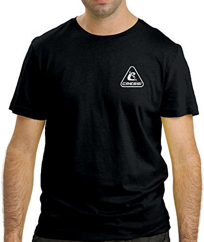 Cressi Herren T-Shirt Classic, Schwarz, S, XVA942202 von Cressi