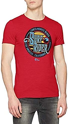 Cressi Herren SURF Rider T-Shirt, Rot, M von Cressi