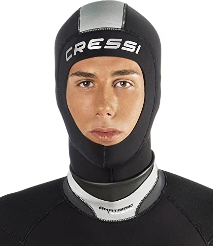 Cressi Hood Man - Neopren 5mm Kopfhaube Herren - Ausgezeichnette Passform, S von Cressi
