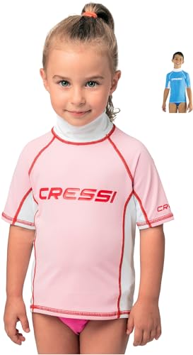Cressi Kinder Rash Guard,Rosa, L/4 (Herstellergröße:10-11 Jahre) von Cressi