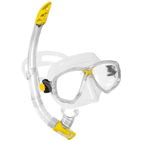 Cressi Kit Marea Vip Snorkeling Set Gelb von Cressi