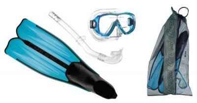 Cressi Rondinella Junior Snorkel Kit Blau EU 31-32 von Cressi
