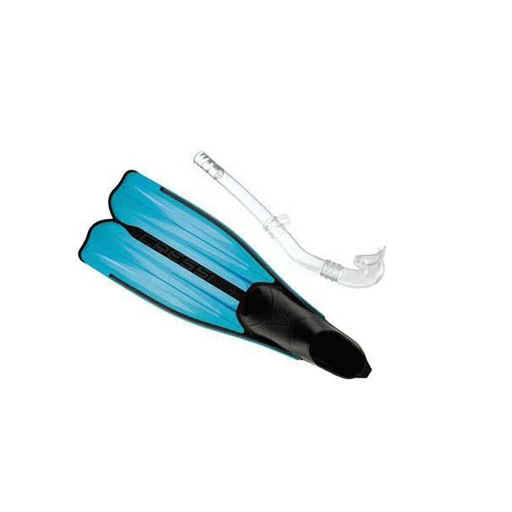 Cressi Rondinella Snorkel Kit Blau EU 43-44 von Cressi