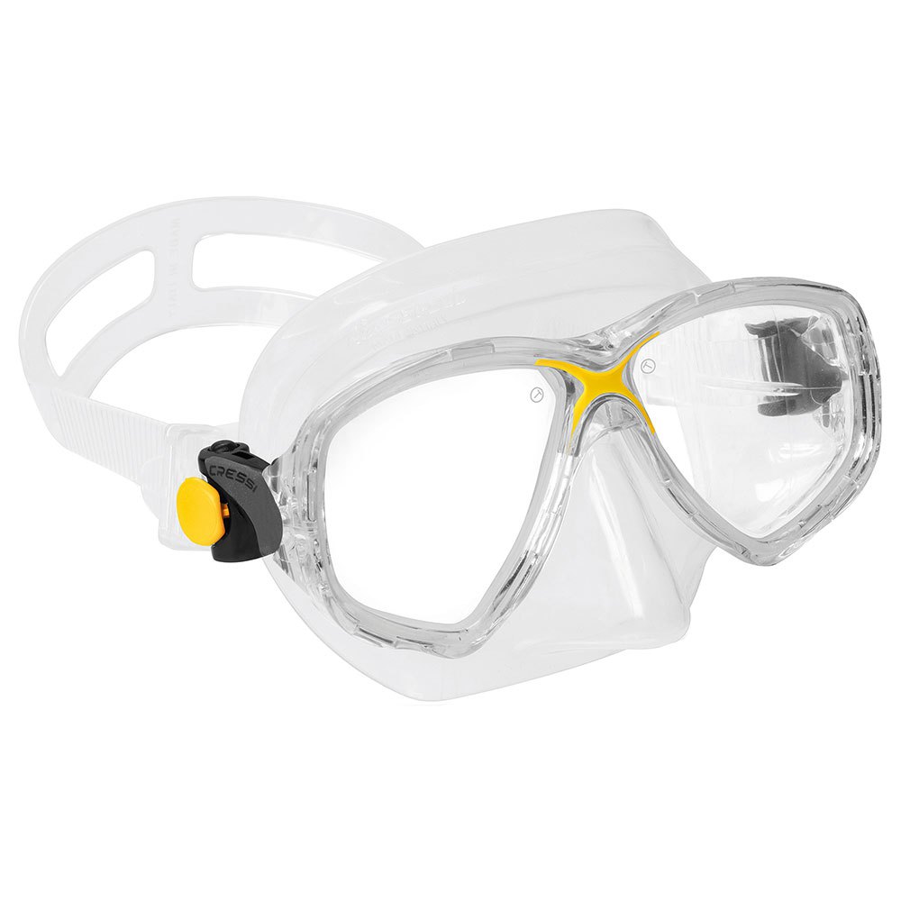 Cressi Marea Diving Mask Durchsichtig,Weiß von Cressi