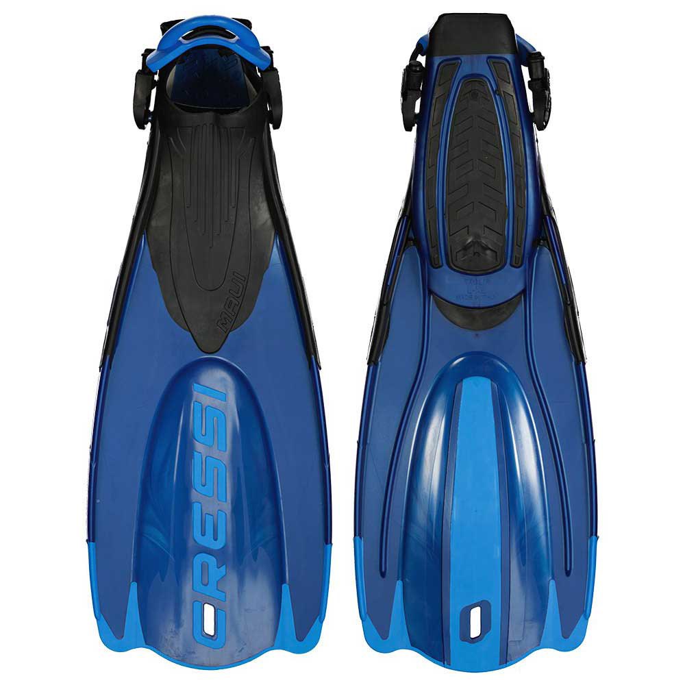 Cressi Maui Diving Fins Blau EU 46-48 von Cressi